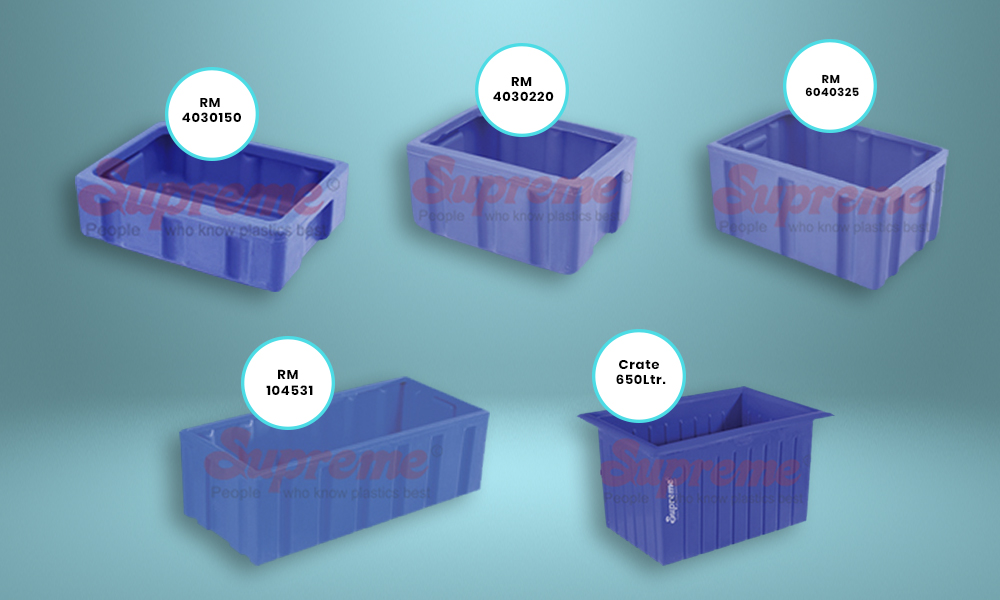 Roto Moulded Crates